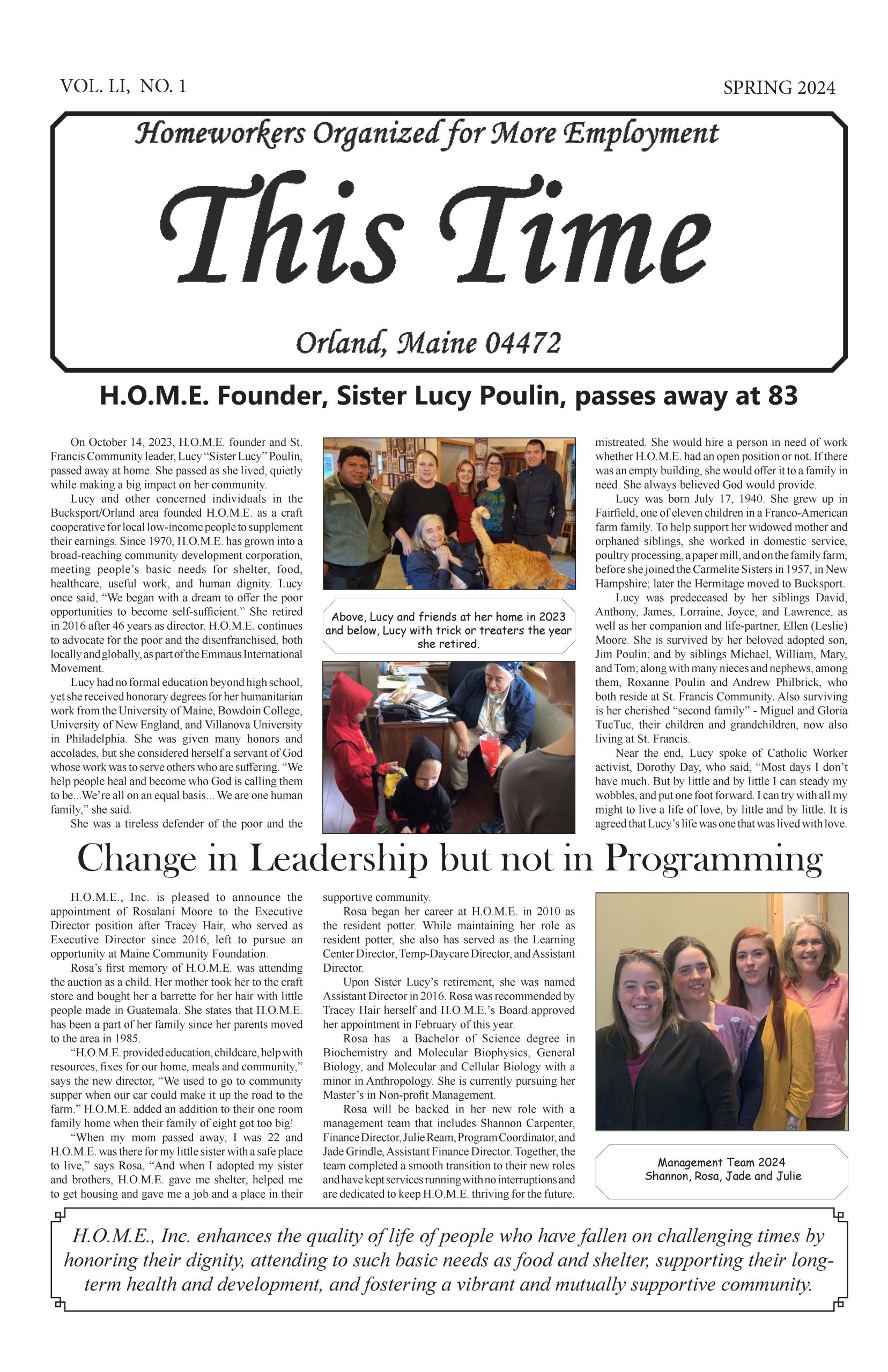 This Time Spring 2024